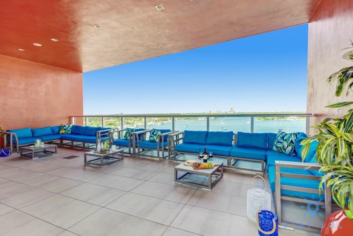Rooftop Pool & Hot Tub - Gym - Hollywood Beach Bagian luar foto