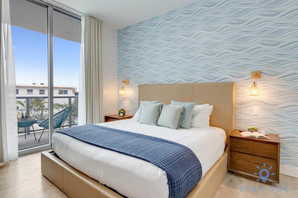 Rooftop Pool & Hot Tub - Gym - Hollywood Beach Bagian luar foto