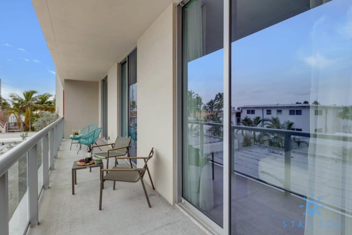 Rooftop Pool & Hot Tub - Gym - Hollywood Beach Bagian luar foto